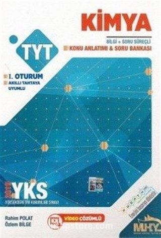 YKS TYT Kimya Bilgi Soru Süreçli Konu Anlatımlı Soru Bankası