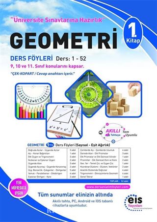 Geometri 1. Kitap Ders Föyleri:1-52 (9, 10 ve 11. Sınıf Konuları)