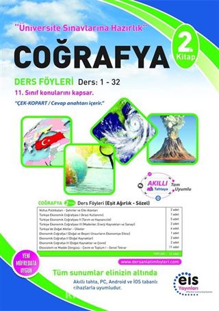 Coğrafya 2. Kitap Ders Föyleri Ders:1-32 (11. Sınıf Konuları)