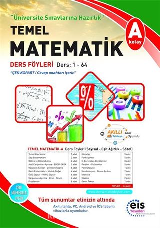 Temel Matematik A Ders Föyleri Ders:1-64