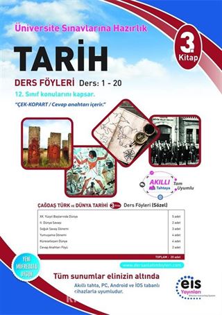 Tarih 3. Kitap Ders Föyleri Ders:1-20 (12. Sınıf Konuları)