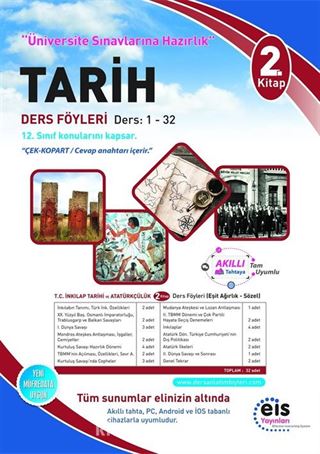 Tarih 2. Kitap Ders Föyleri Ders:1-32 (12. Sınıf Konuları)