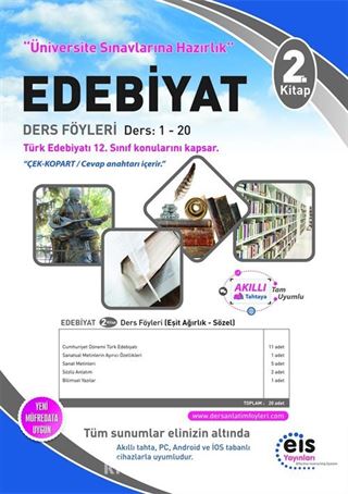 Edebiyat 2. Kitap Ders Föyleri Ders:1-20 (Türk Edebiyatı 12. Sınıf Konuları)