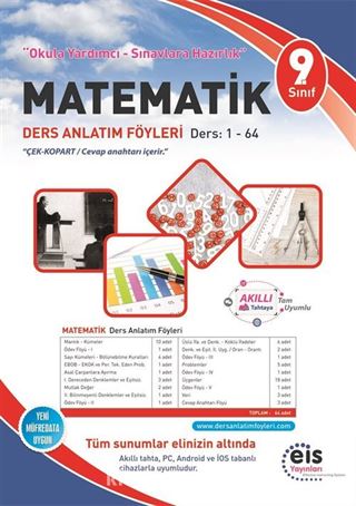 9. Sınıf Matematik Ders Anlatım Föyleri Ders:1-64