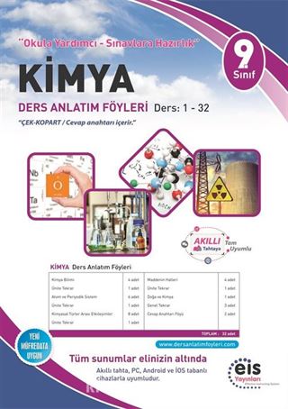 9. Sınıf Kimya Ders Anlatım Föyleri Ders:1-32