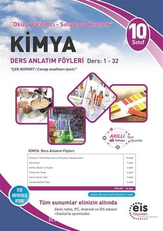 10. Sınıf Kimya Ders Anlatım Föyleri Ders:1-32