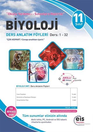 11. Sınıf Biyoloji Ders Anlatım Föyleri Ders:1-32