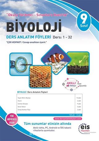 9. Sınıf Biyoloji Ders Anlatım Föyleri Ders:1-32