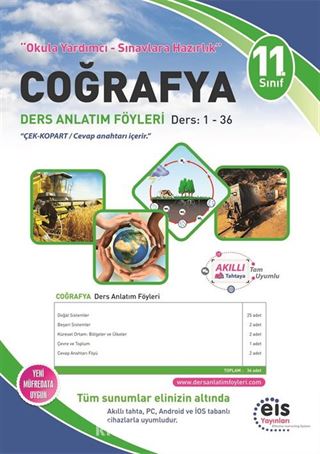 11. Sınıf Coğrafya Ders Anlatım Föyleri Ders:1-36