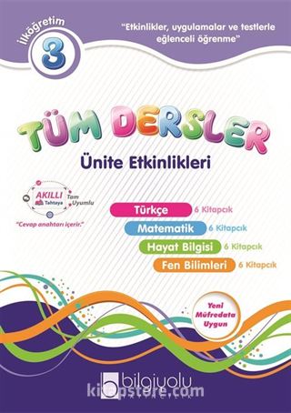 3. Sınıf Tüm Dersler Ünite Etkinlikleri