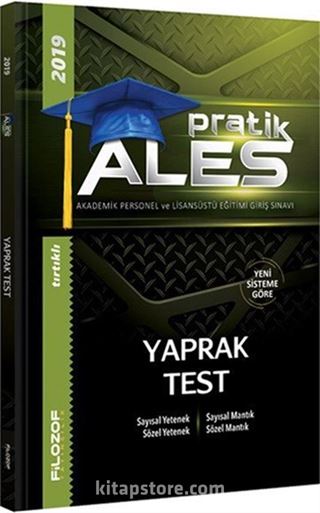 2019 ALES Pratik Yaprak Test