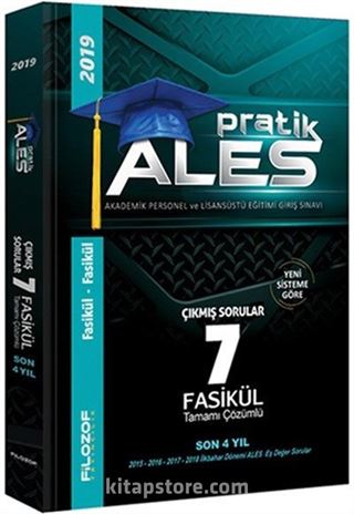 2019 ALES Pratik Son 4 Yıl Tamamı Çözümlü Çıkmış Sorular 7 Fasikül