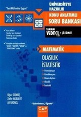 Üniversiteye Hazırlık Matematik Olasılık İstatistik Konu Anlatımlı Tamamı Video Çözümlü Soru Bankası