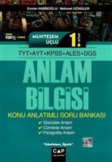 TYT AYT KPSS ALES DGS Muhteşem Üçlü 1. Kitap Anlam Bilgisi Konu Anlatımlı Soru Bankası