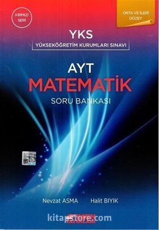 YKS AYT Orta ve İleri Düzey Matematik Soru Bankası / Kırmızı Seri