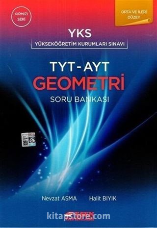 TYT AYT Orta ve İleri Düzey Geometri Soru Bankası / Kırmızı Seri