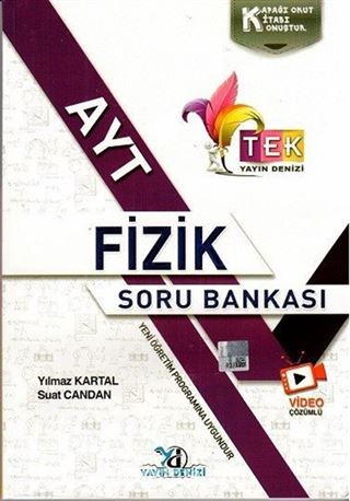 AYT TEK Serisi Video Çözümlü Fizik Soru Bankası