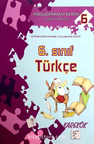 6. Sınıf Türkçe Modüler Piramit Sistemi Serisi Konu Anlatımlı