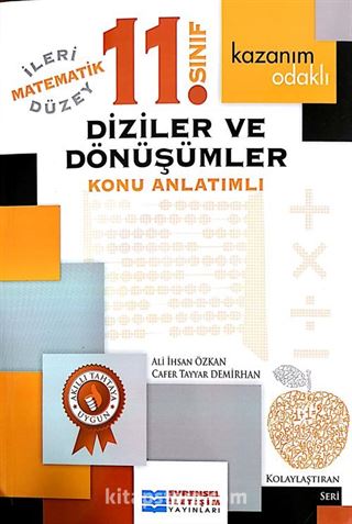 11. Sınıf İleri Düzey Matematik Diziler Ve Dönüşümler Kazanım Odaklı Konu Anlatımlı