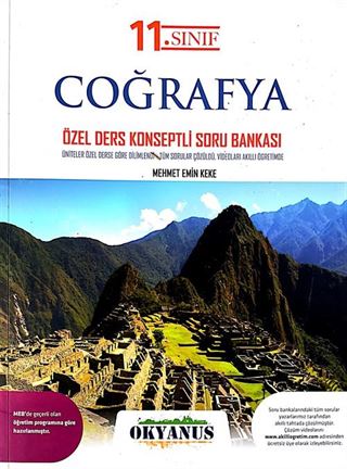 11. Sınıf Coğrafya Özel Ders Konseptli Soru Bankası