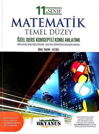 11. Sınıf Matematik Temel Düzey Özel Ders Konseptli Konu Anlatımı