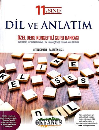 11. Sınıf Dil ve Anlatım Özel Ders Konseptli Soru Bankası