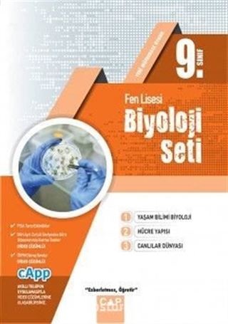 9. Sınıf Fen Lisesi Biyoloji Seti