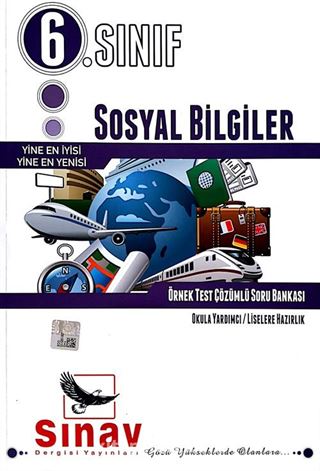 6. Sınıf Sosyal Bilgiler Örnek Test Çözümlü Soru Bankası