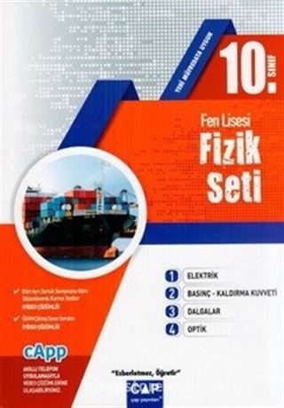 10. Sınıf Fen Lisesi Fizik Seti