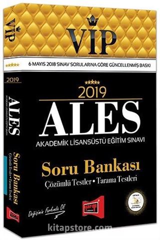 2019 ALES VIP Soru Bankası