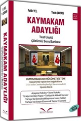 Kaymakam Adaylığı Test Usulü Çözümlü Soru Bankası