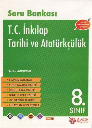 8. Sınıf T. C. İnkılap Tarihi ve Atatürkçülük Soru Bankası