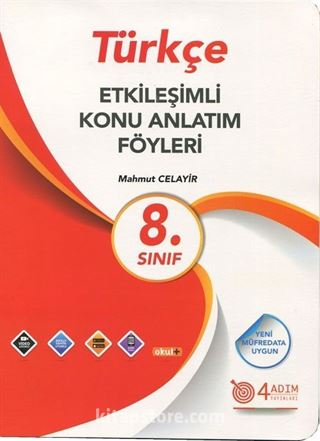 8. Sınıf Türkçe Etkileşimli Konu Anlatım Föyleri