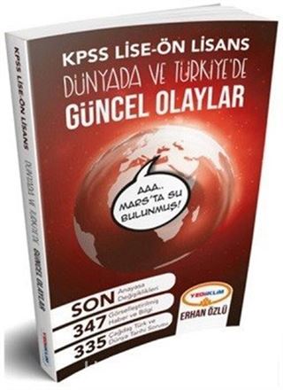 KPSS Lise-Önlisans Dünyada ve Türkiye'de Güncel Olaylar