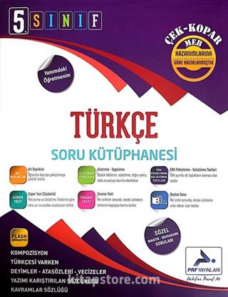 5. Sınıf Türkçe Soru Kütüphanesi