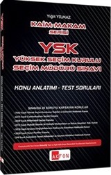 Kaim Makam YSK Şeçim Müdürlüğü Sınavı Konu Anlatımlı Test Soruları