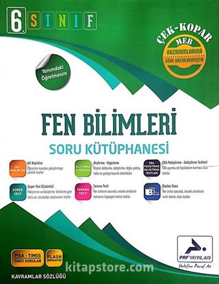 6. Sınıf Fen Bilimleri Soru Kütüphanesi