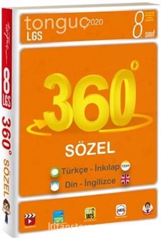 8. Sınıf 360 Soru Bankası Sözel