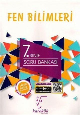 7. Sınıf Fen Bilimleri Soru Bankası (Rıza Buğdayoğlu)