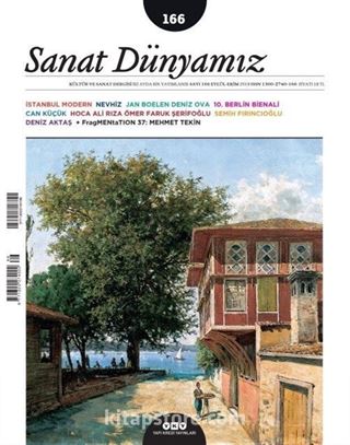 Sanat Dünyamız 166/ Eylül-Ekim 2018