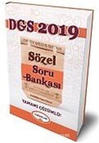 2019 DGS Sözel Bölüm Tamamı Çözümlü Soru Bankası