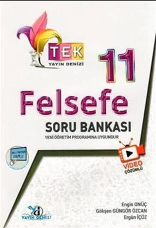 11. Sınıf TEK Serisi Felsefe Soru Bankası