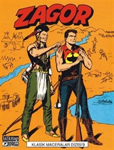 Zagor Klasik Maceralar Cilt 9 / İz - Gölgedeki Düşman - Zagor Harekete Geçiyor - Clark Cityb