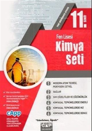 11. Sınıf Fen Lisesi Kimya Seti