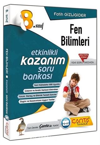 8. Sınıf Fen Bilimleri Etkinlikli Kazanım Soru Bankası