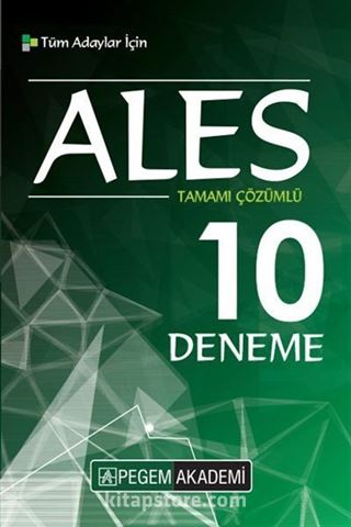 2019 Ales Tamamı Çözümlü 10 Deneme