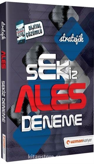 2019 ALES Stratejik 8 Deneme Dijital Çözümlü