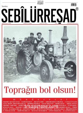 Sebilürreşad Dergisi Sayı:1032 Eylül 2018