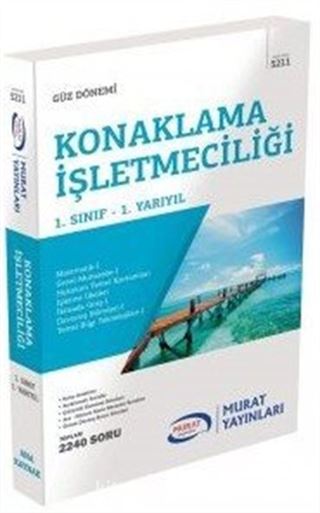 Güz Dönemi Konaklama İşletmeciliği 1. Sınıf 1. Yarıyıl (5211)