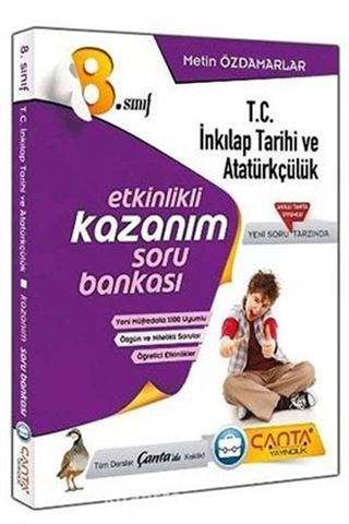 8. Sınıf Kazandıran T. C. İnkılap Tarihi ve Atatürkçülük Soru Bankası